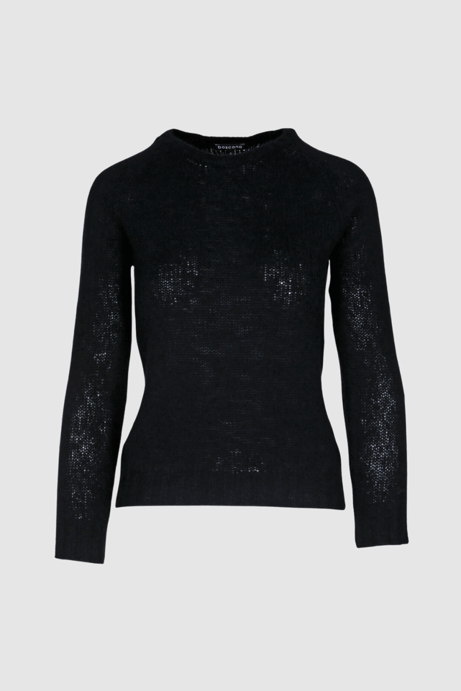 Schwarzer Kaschmir Pullover