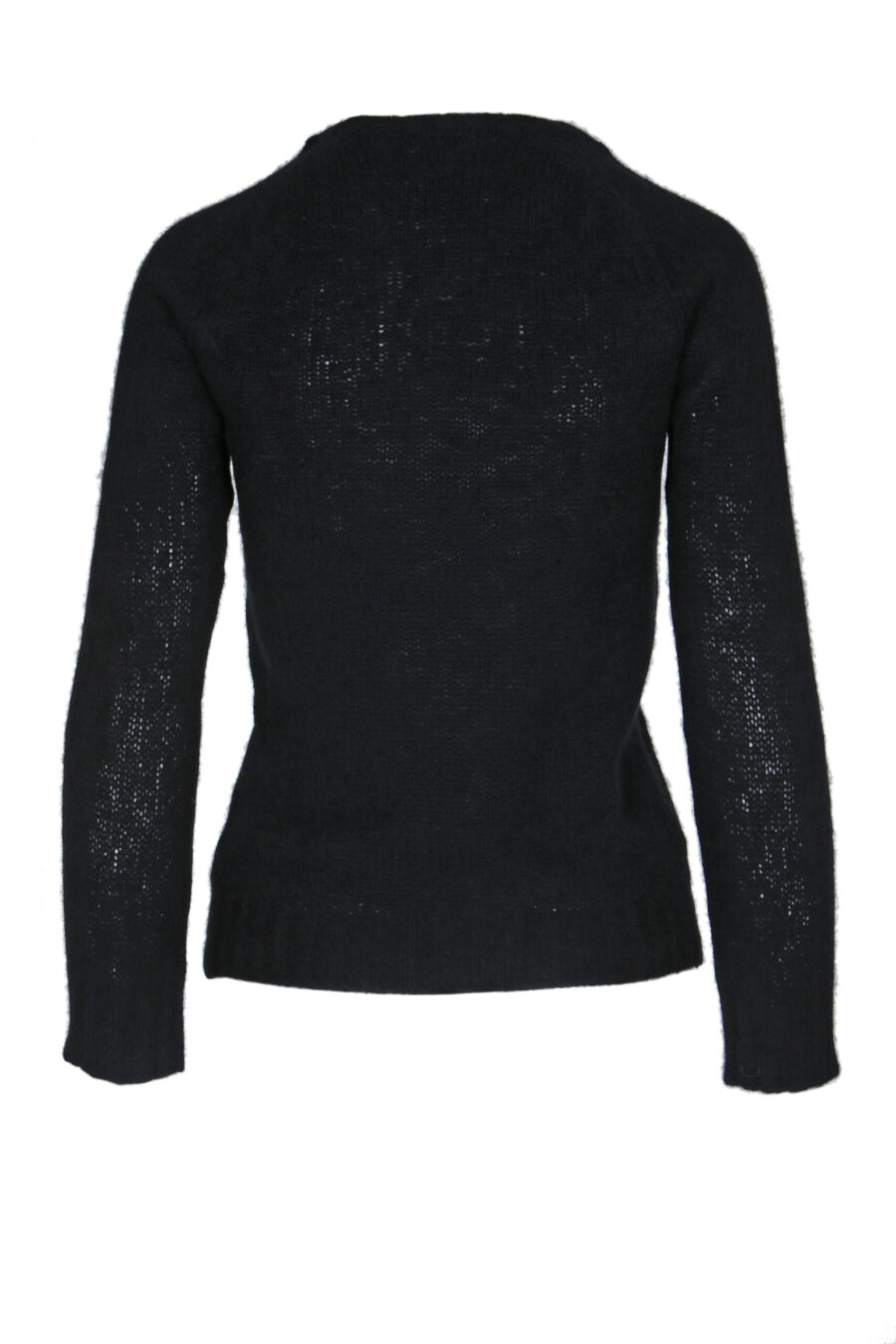 Schwarzer Kaschmir Pullover
