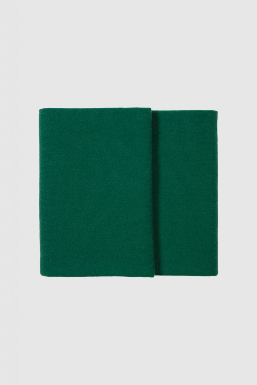 Decke aus reinem Kaschmir in Emerald Green