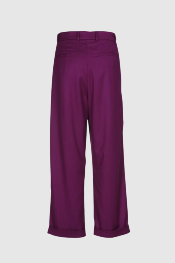 High Waist Hose in lila – Bild 3