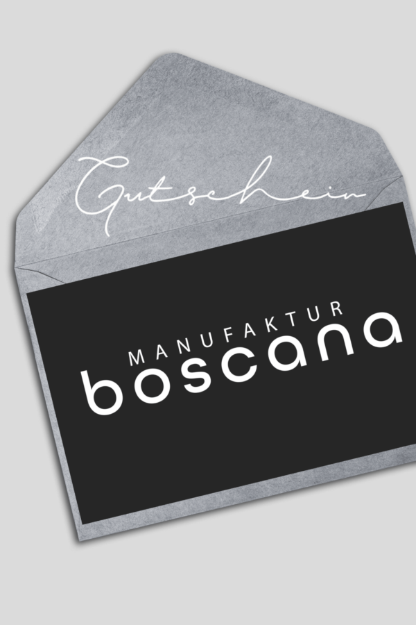 BOSCANA gift card by post