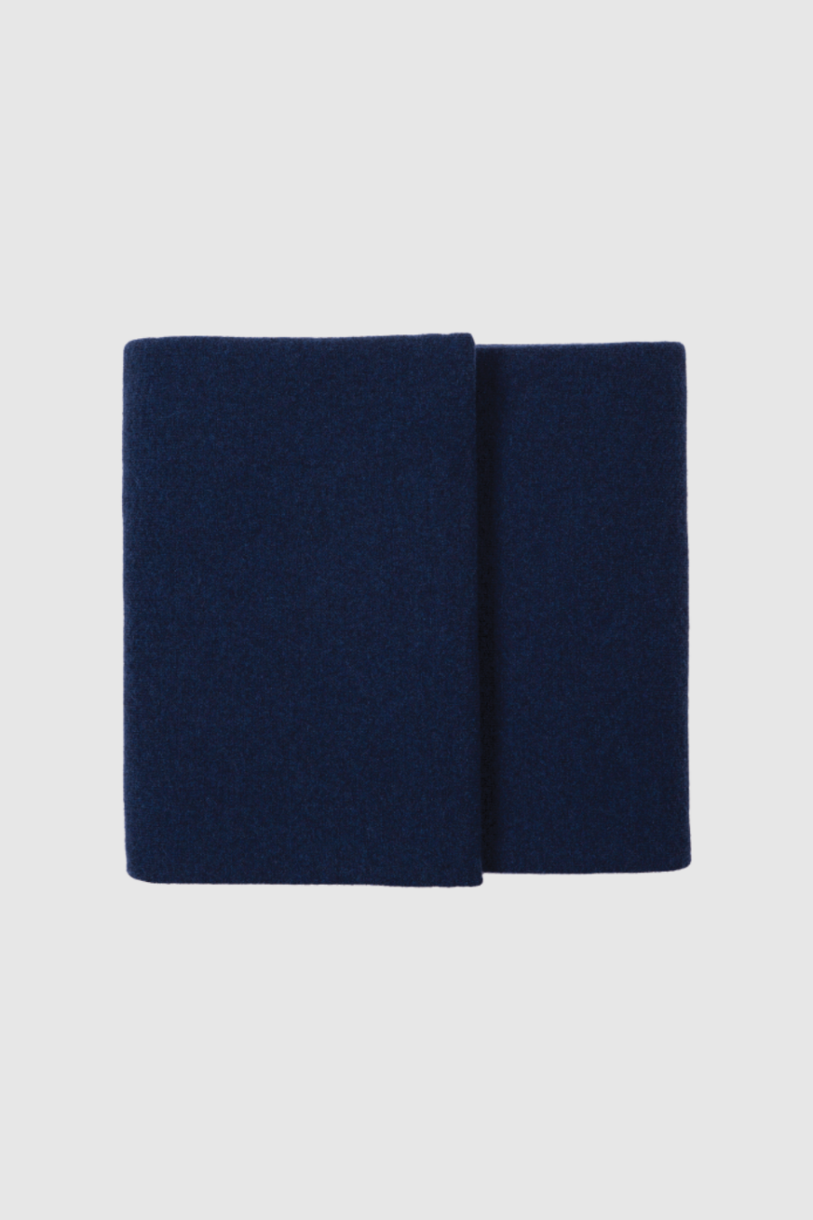 Decke aus reinem Kaschmir in blau