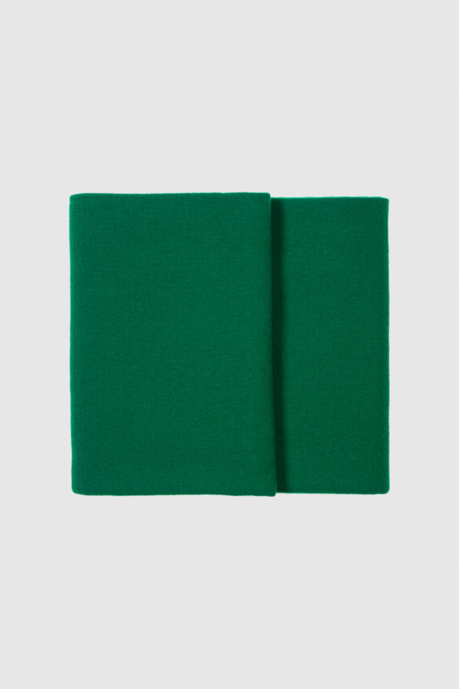Decke aus reinem Kaschmir in Grün