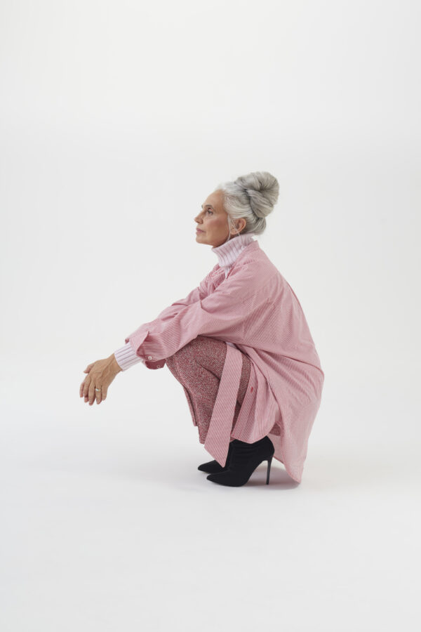 Figurbetonter Rollkragenpullover in Rosa – Stilvolle Eleganz mit kuscheligem Komfort – Bild 4