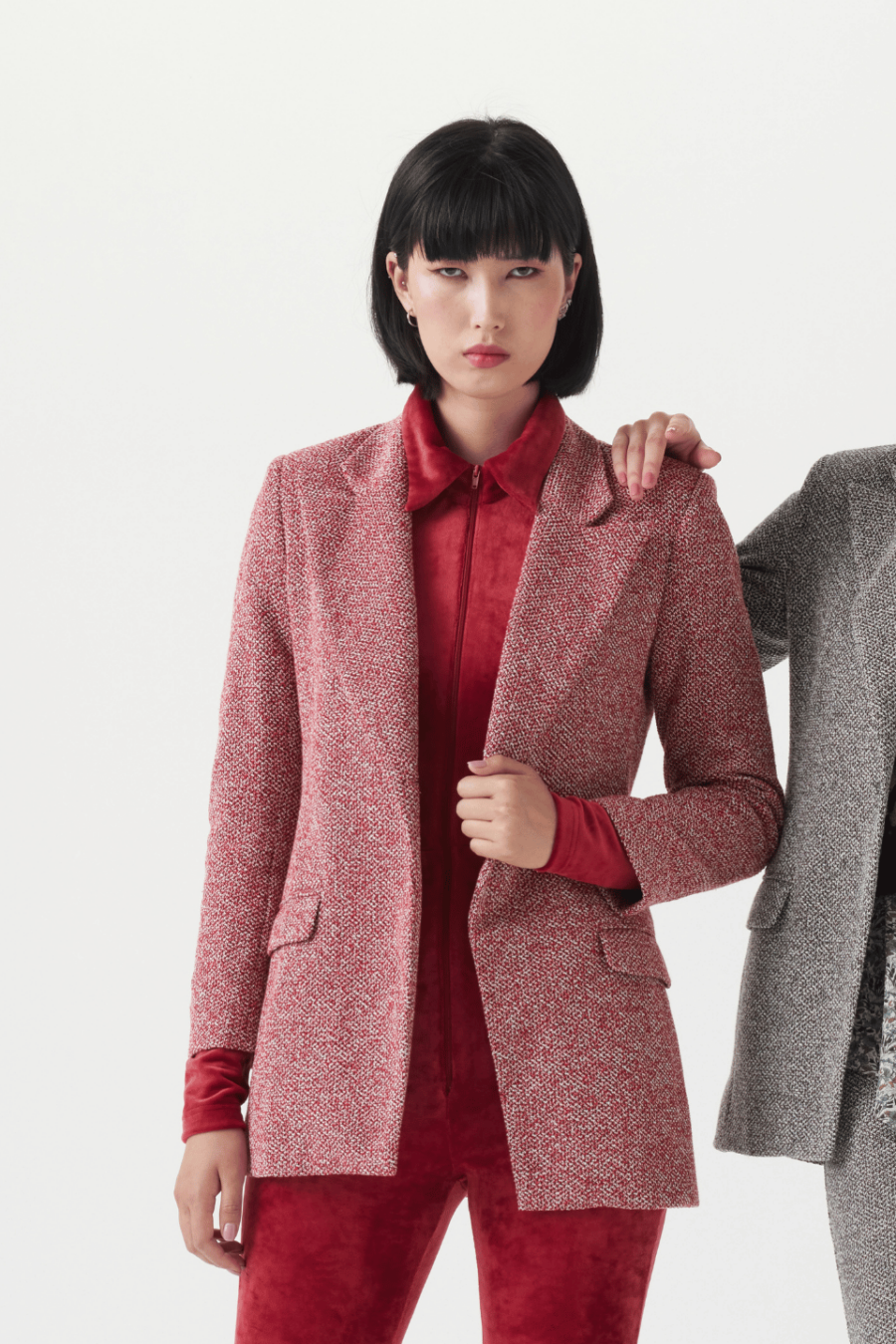 Blazer rot Damen