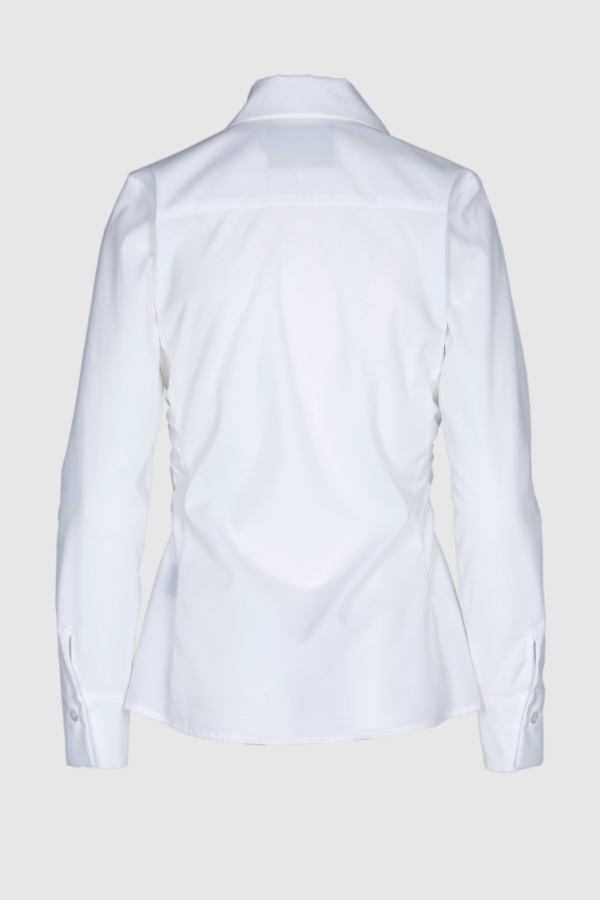 Damen Bluse Baumwolle weiß