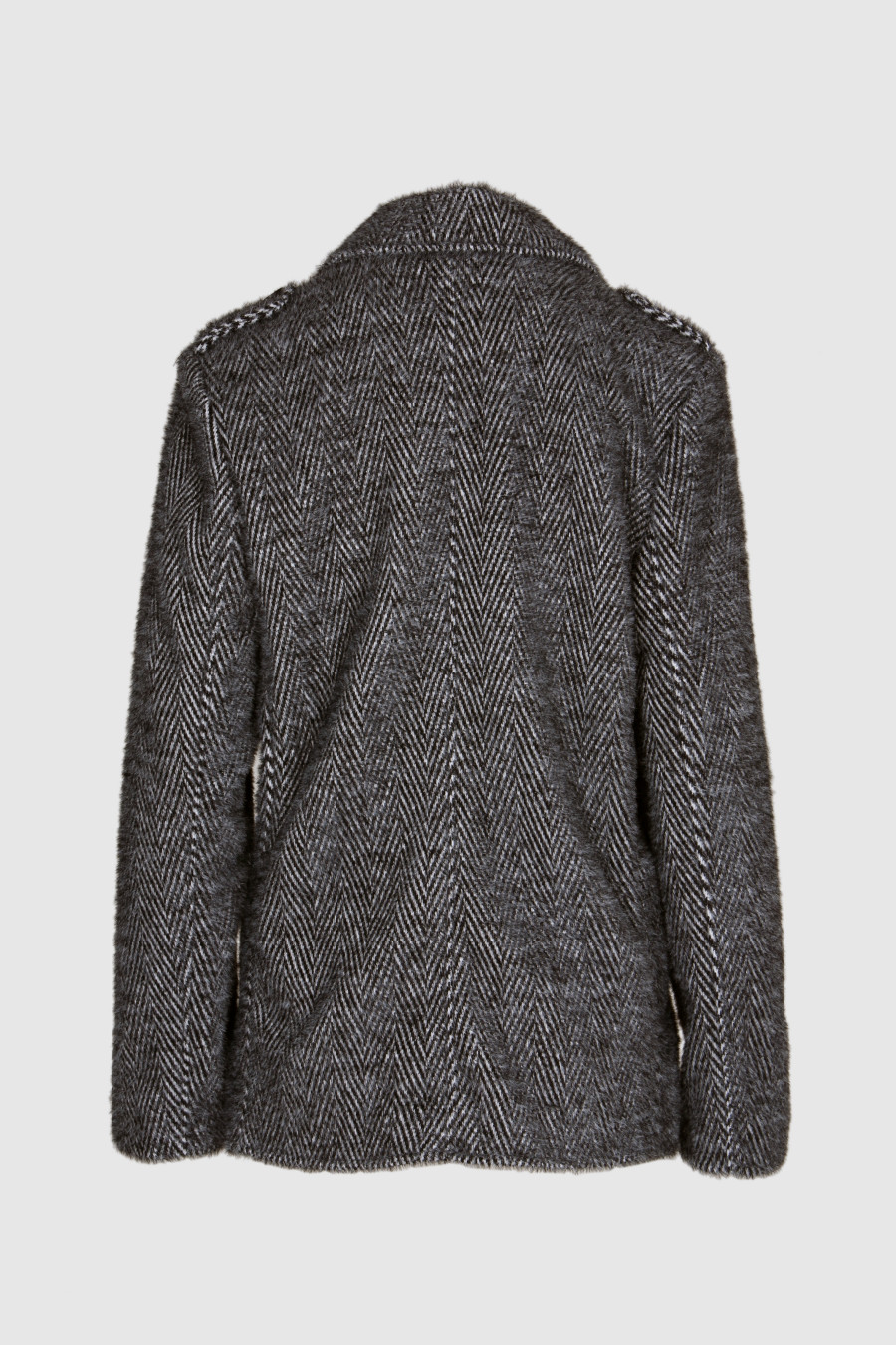 Soft coat in Manhattan Grey
