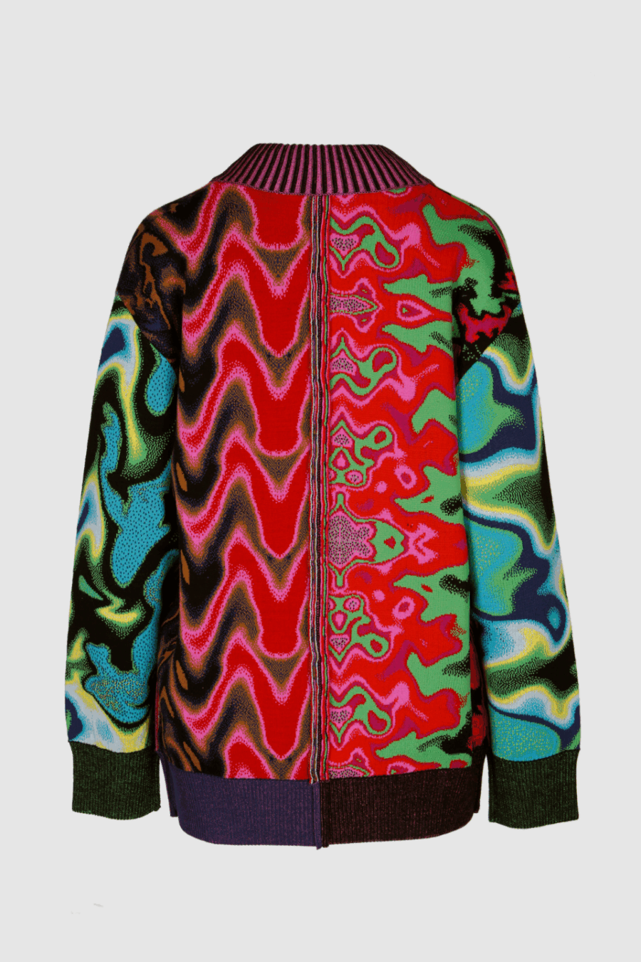 Cardigan aus Baumwolle Back