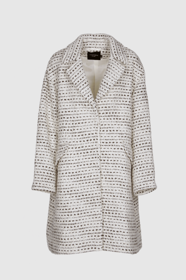 Damen Mantel in creme