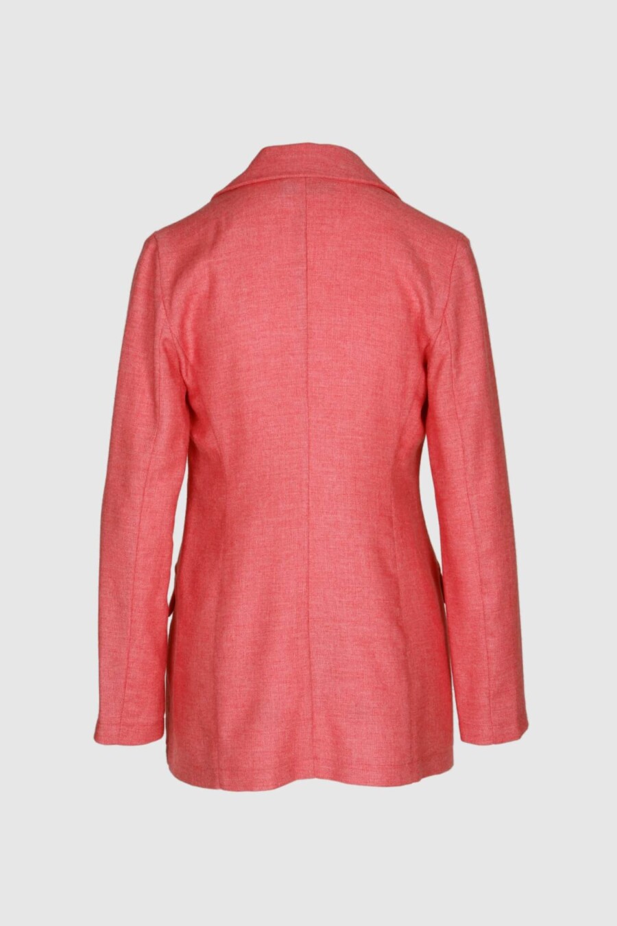 Blazer aus leichter Baumwolle in Rot