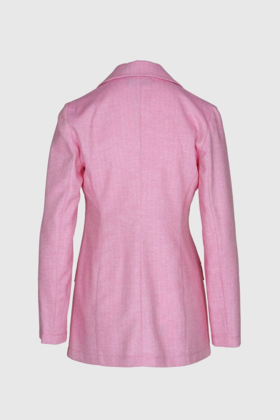 Blazer aus leichter Baumwolle in Pink