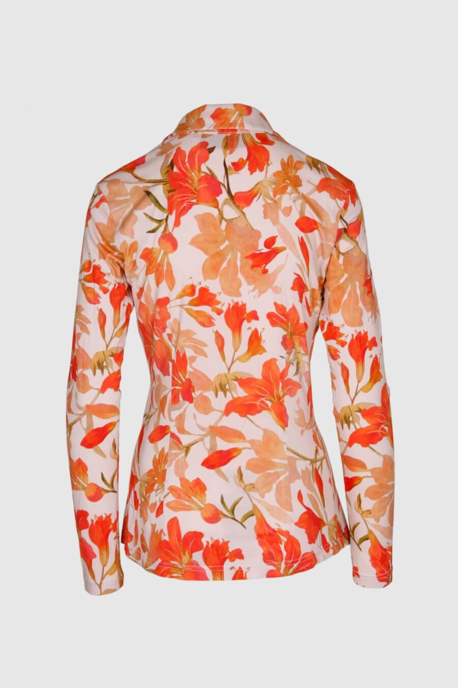 Rosa Bluse mit Muster – Feminine Eleganz mit modernem Fashion-Design