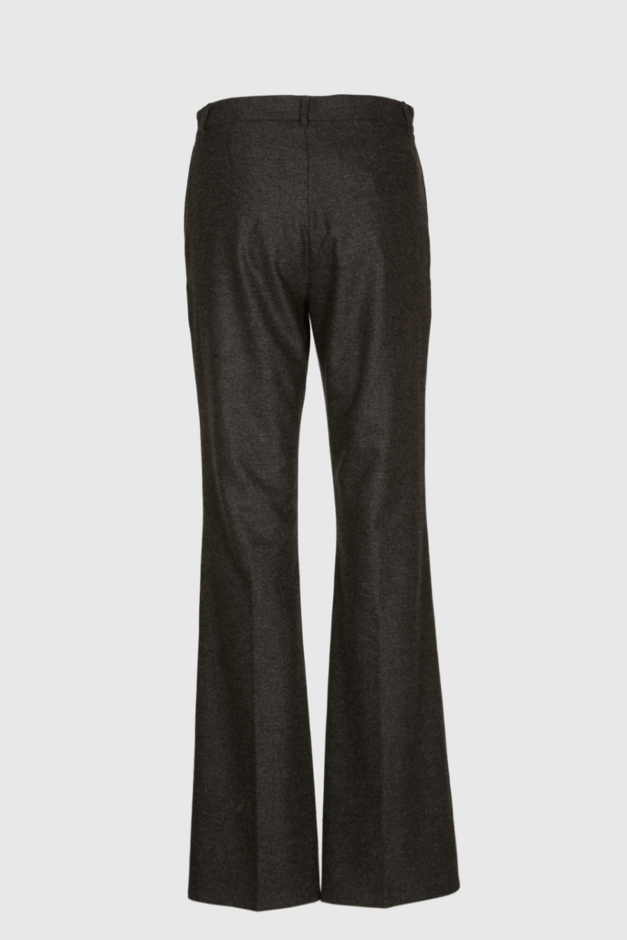 Super leichte Wollhose in anthrazit Damen