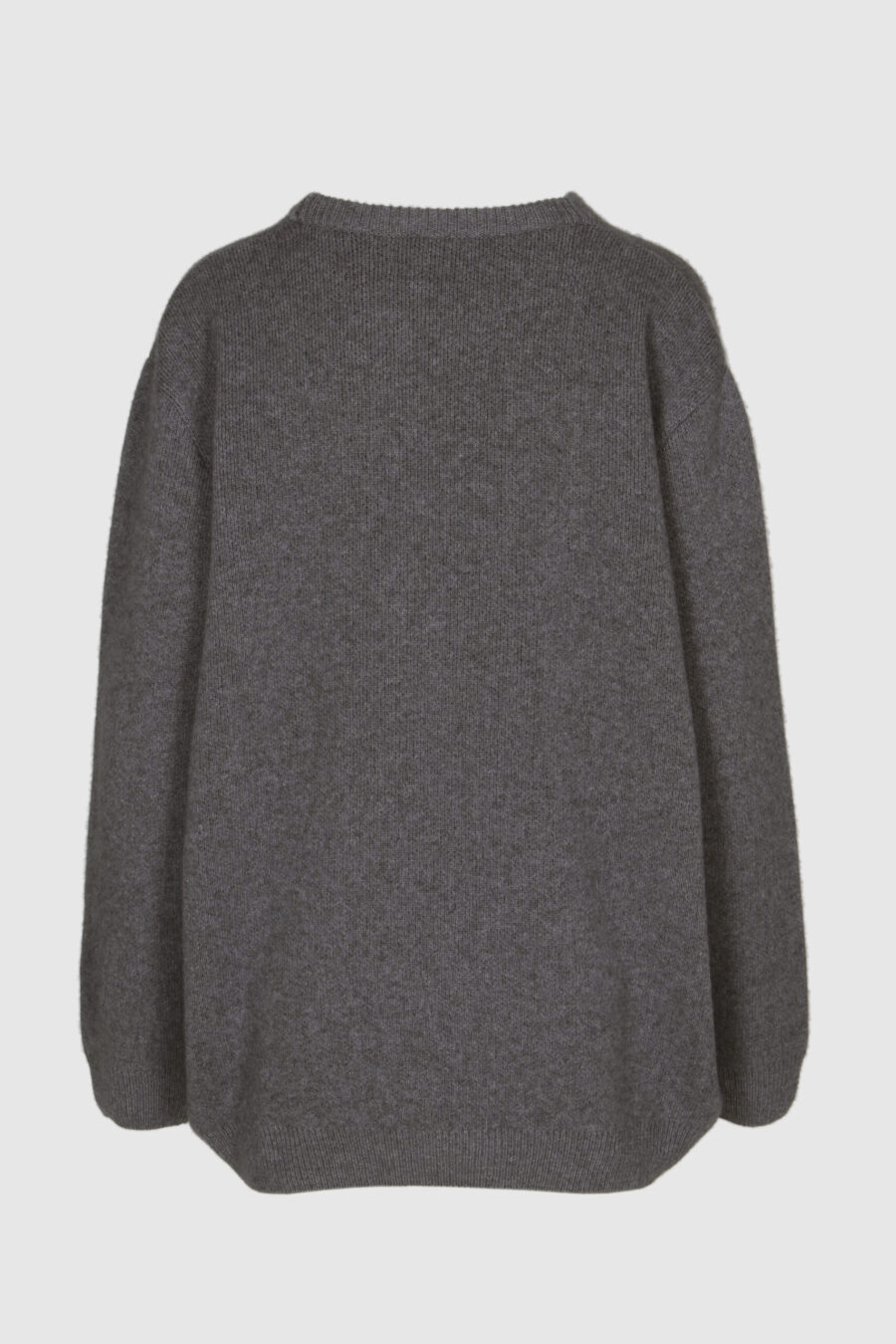 Pullover Kaschmir Herren grau