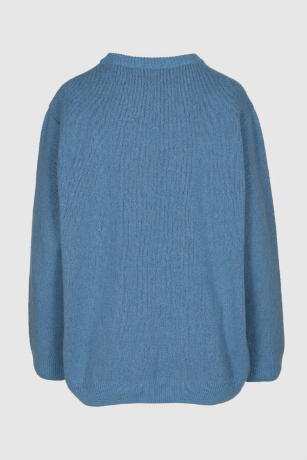 Kaschmir Pullover Herren blau