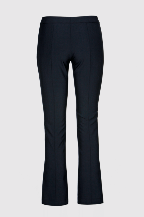 Damen Hose Schurwolle Schwarz
