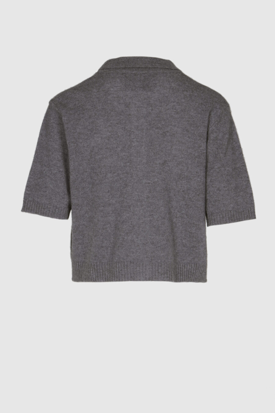Damen Kaschmir Strickjacke grau