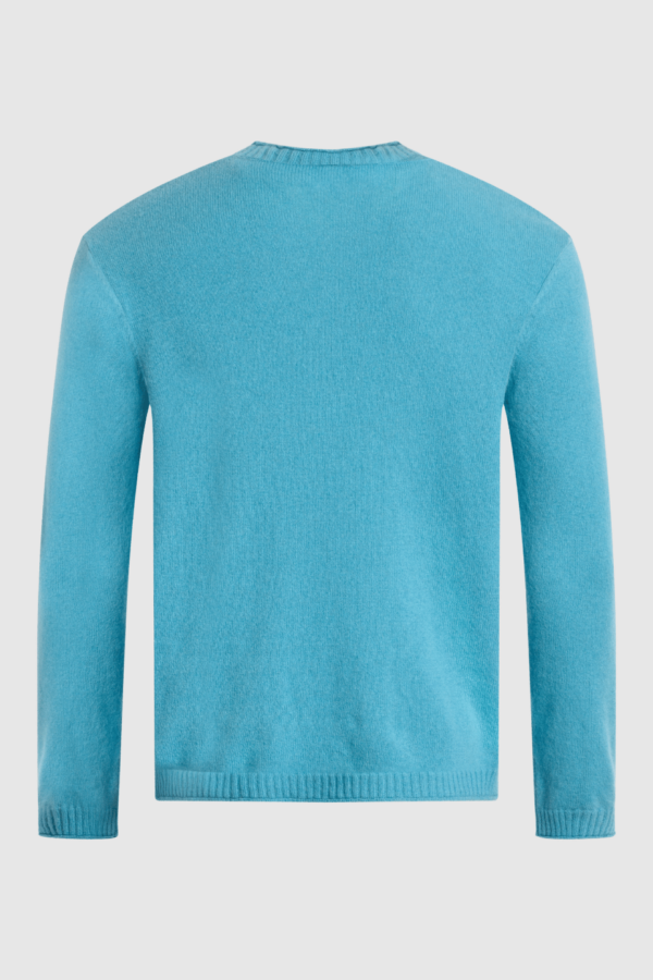 Pullover Kaschmir Herren hellblau