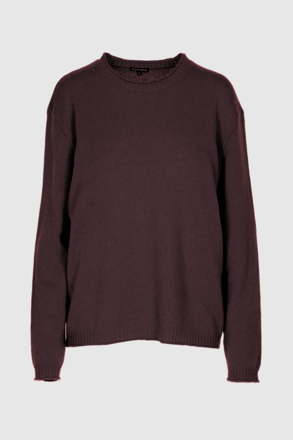 Herren Pullover Sete aus Kaschmir in weinrot