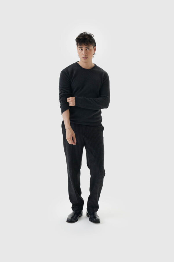 Herren Pullover Sete aus Kaschmir in anthrazit