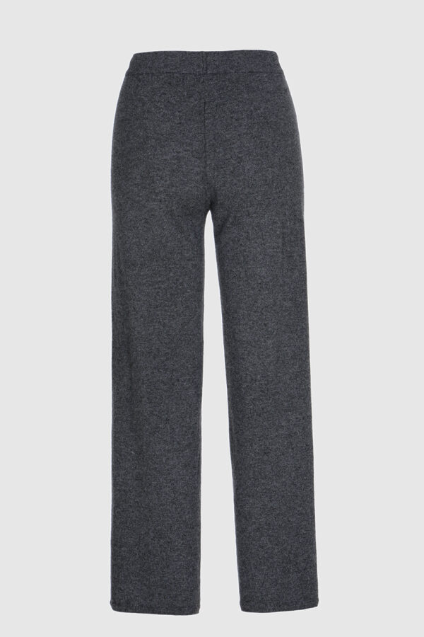 Kaschmir Strickhose Anthrazit – Stilbewusst