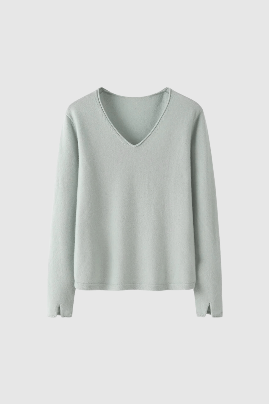 Kaschmir Pullover Damen grün