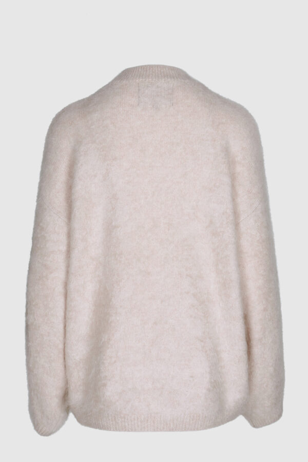 Oversized Kaschmir-Pullover Rosé