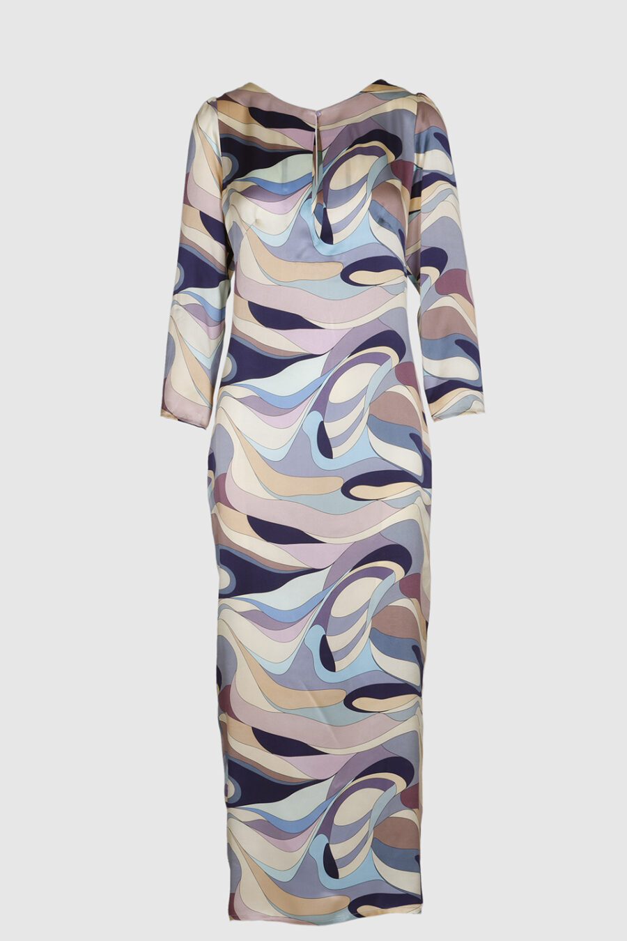 Kleid Damen aus Seide Vorderansicht