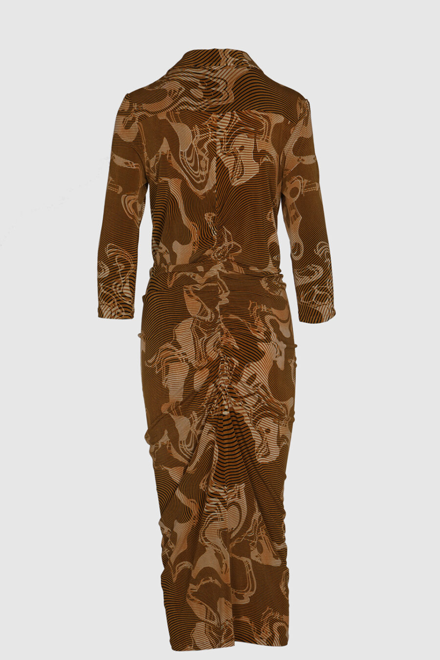 Kleid, transparentes Kleid, braunes Kleid,