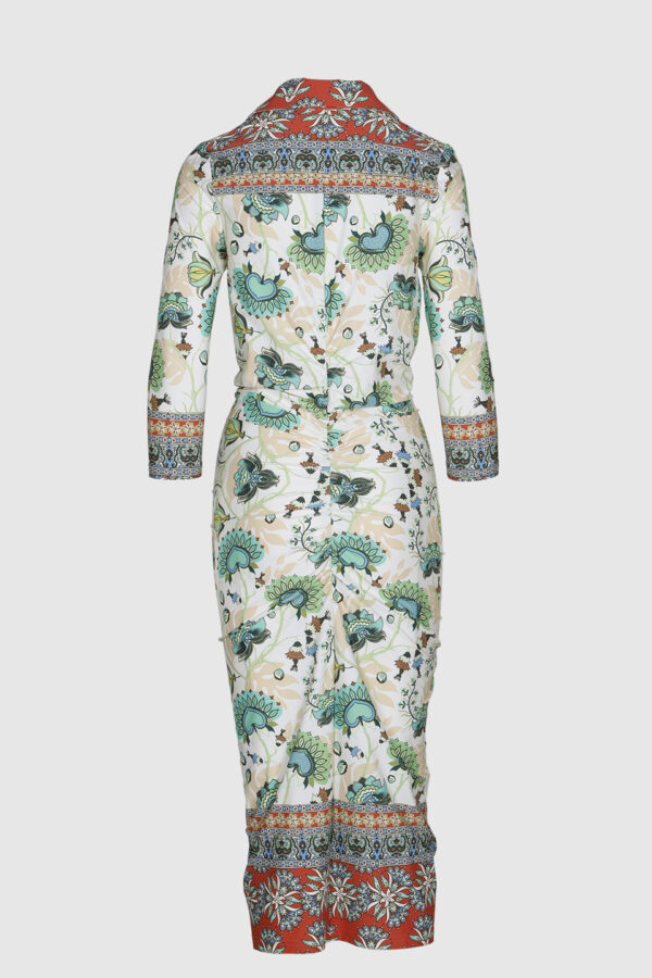 Figurbetontes Maxikleid mit durchgehender Knopfleiste – Feminin und Elegant – Bild 4