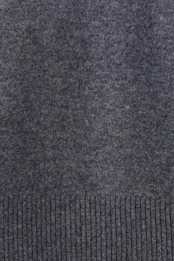 Herren Kaschmir Pullover in Grau – Bild 3