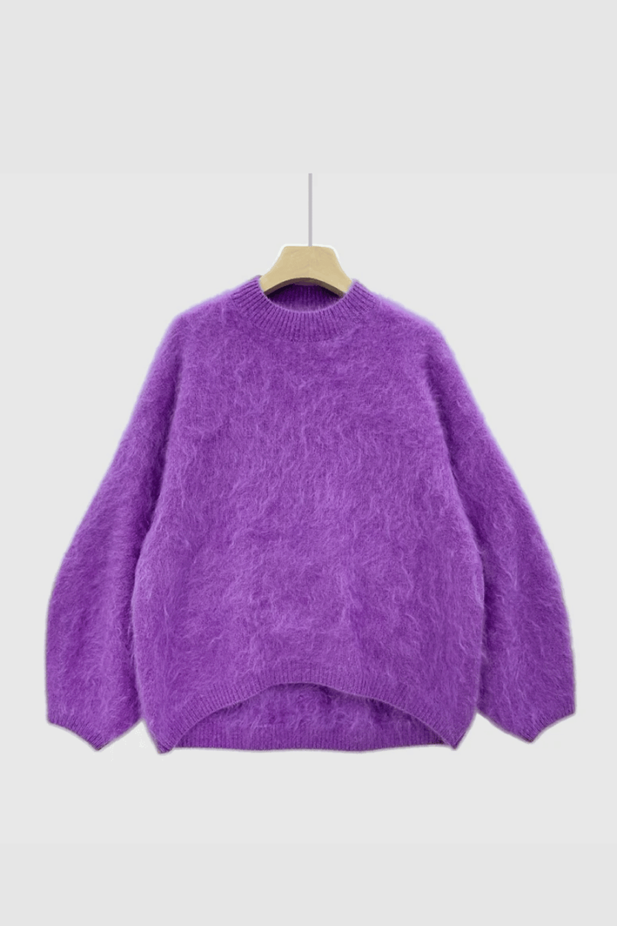 Kaschmir Pullover aus 100 % Kaschmir in Lavendel