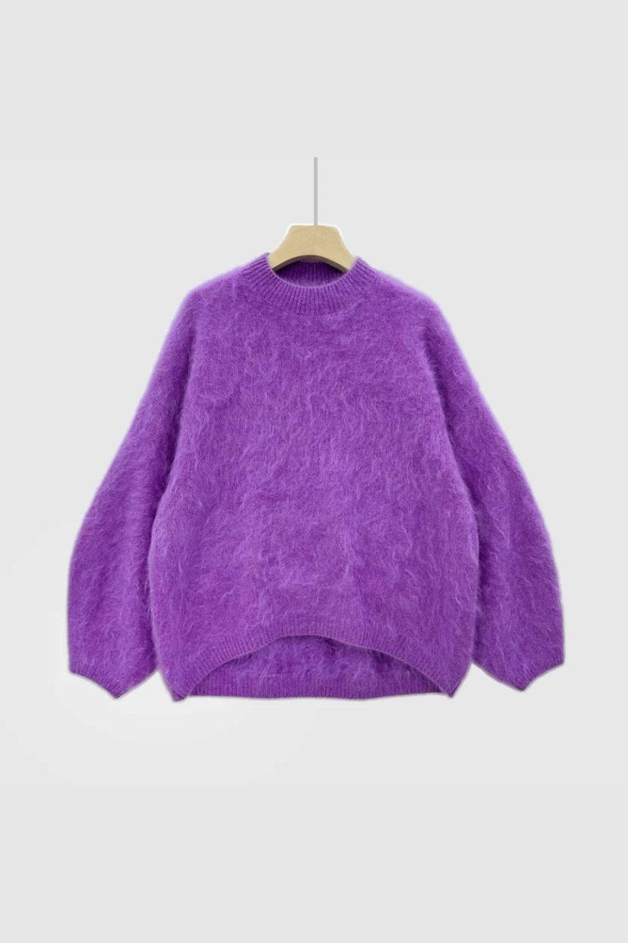 Kaschmir Pullover Lila Damen