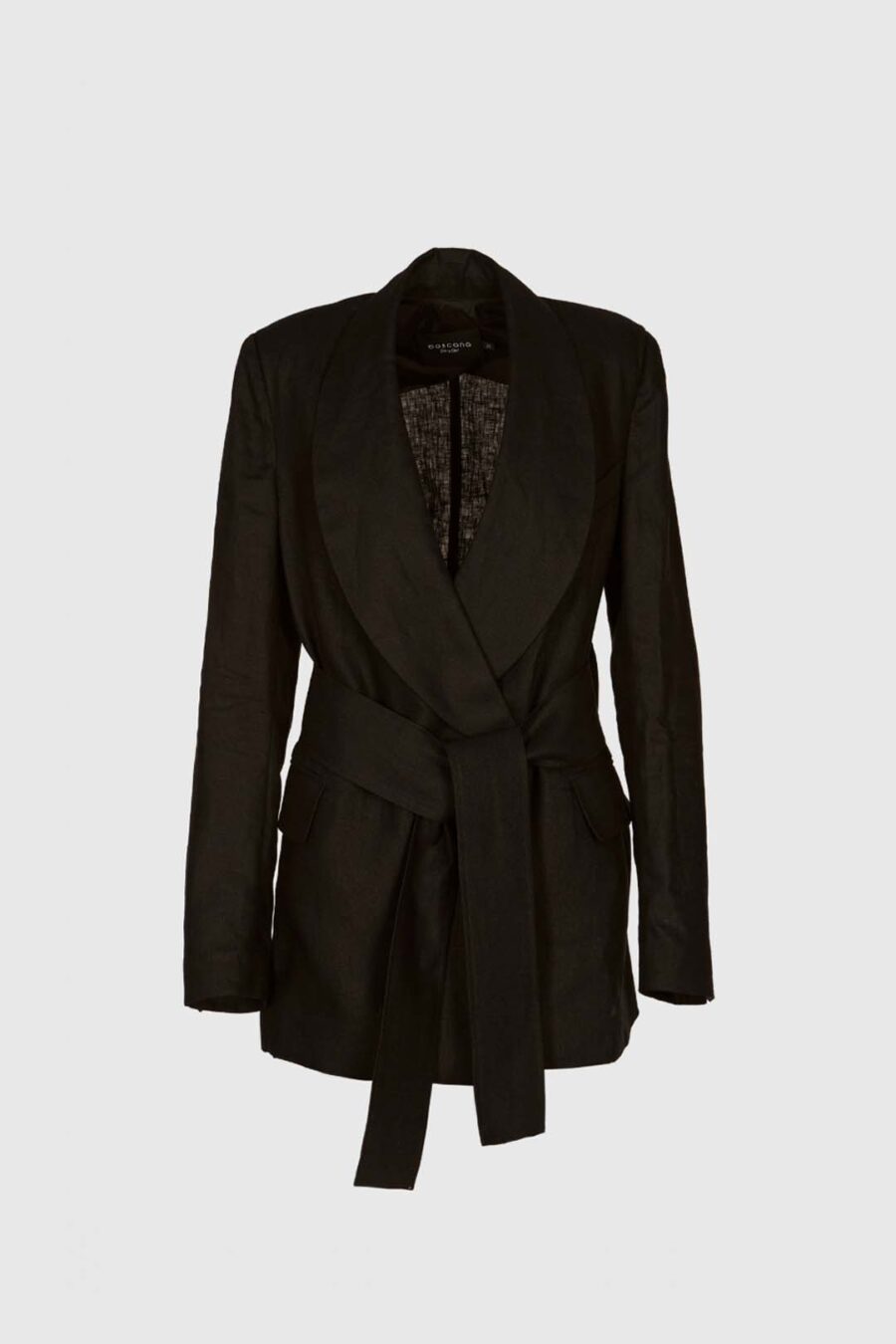 Jacke in einem tiefen Schwarz