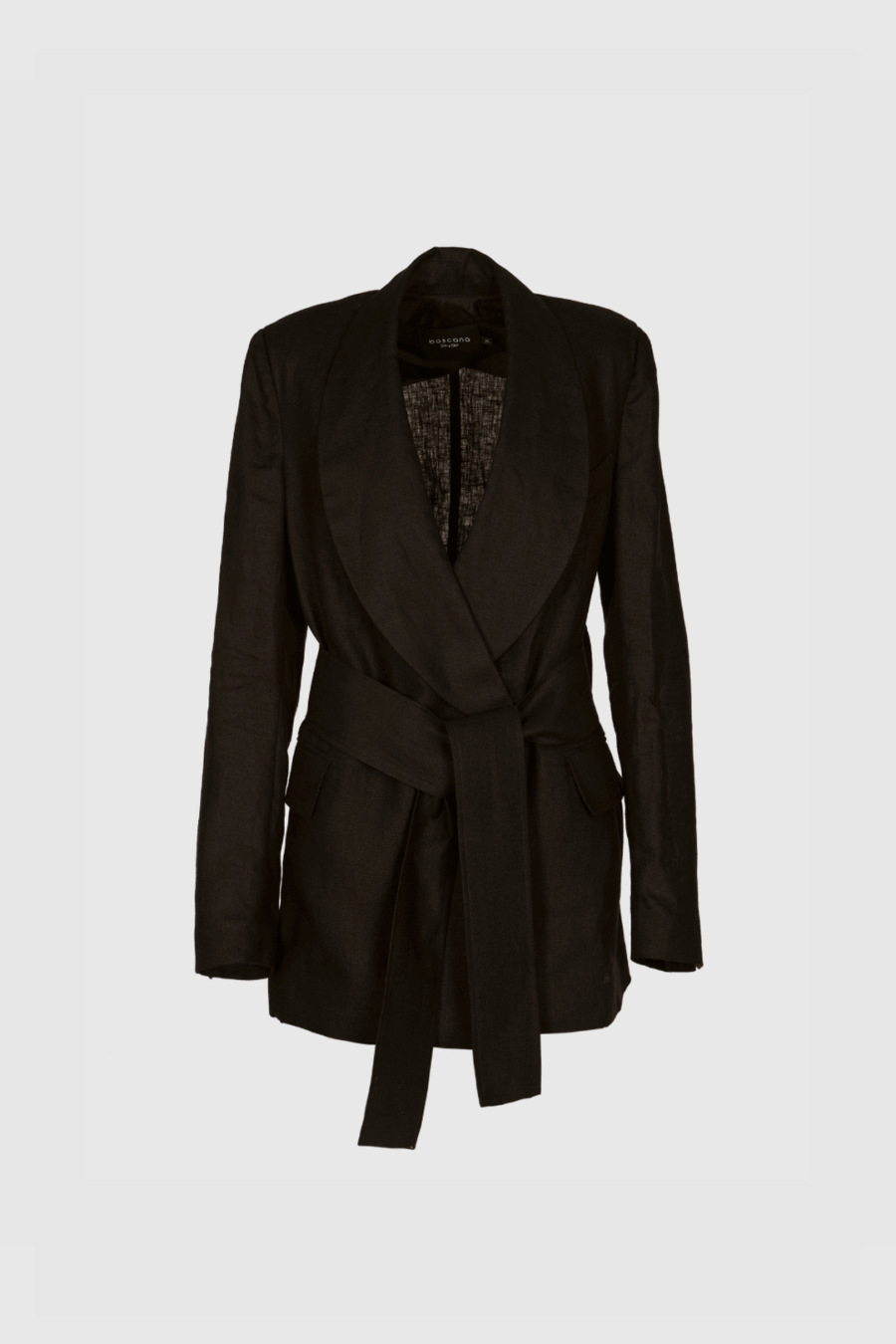 Jacke in einem tiefen Schwarz