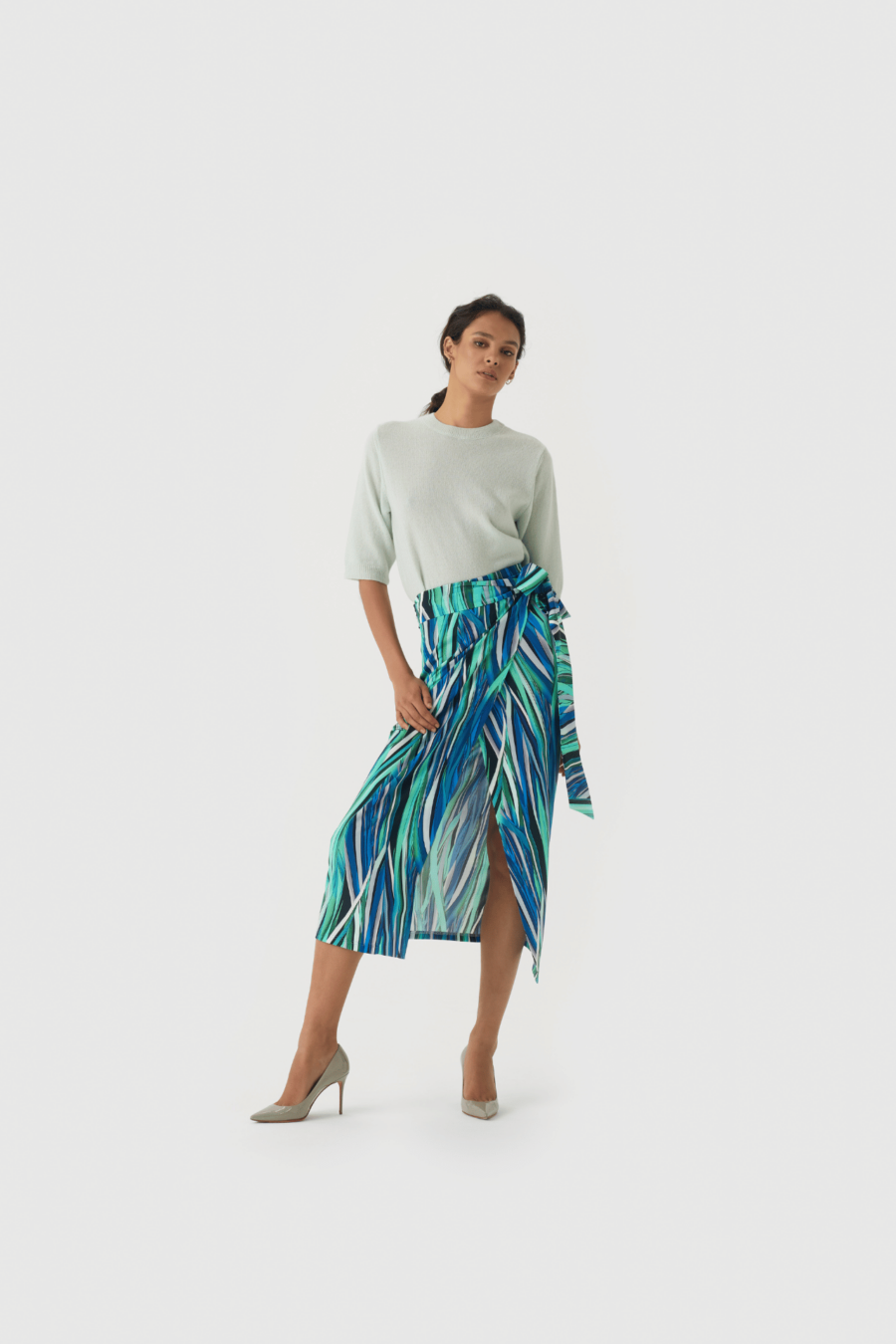 Kaschmir Pullover Damen grün