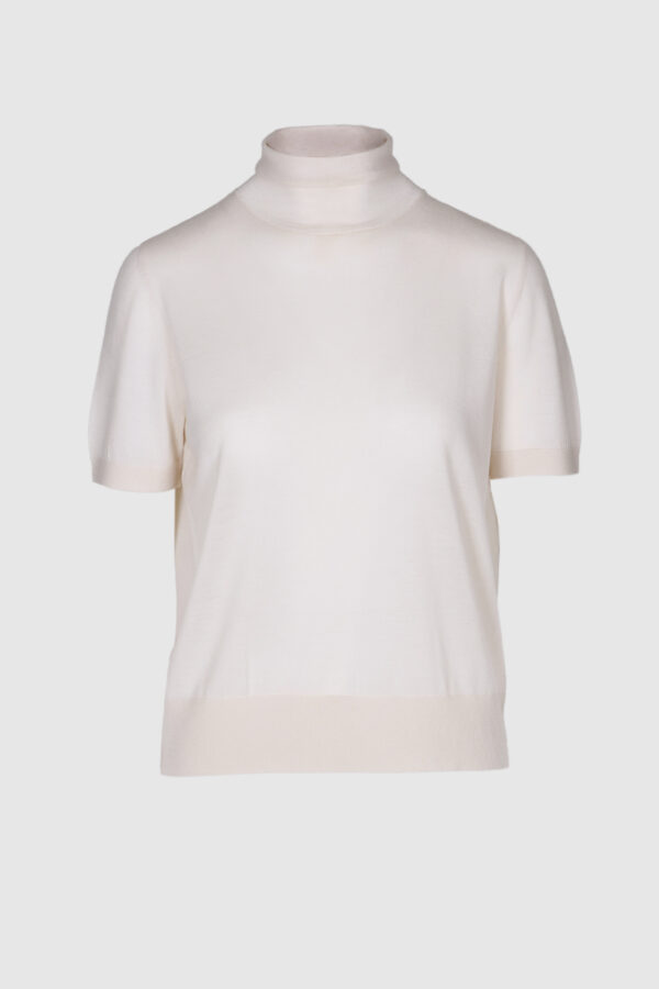 Shirt, Merinowolle, Kaschmir, rosa, kurzarmshirt