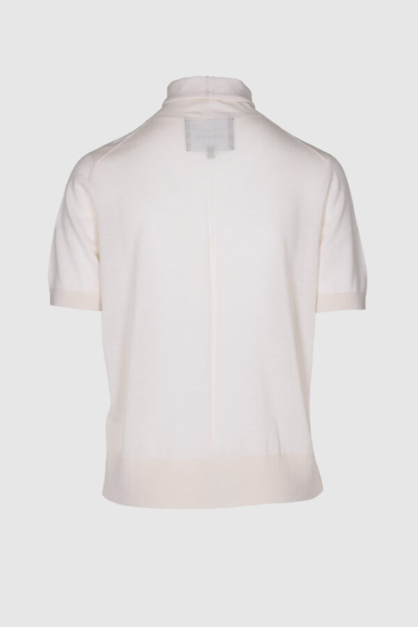 Shirt aus feinster Merinowolle in Rosé – Luxuriös, feminin – Bild 2