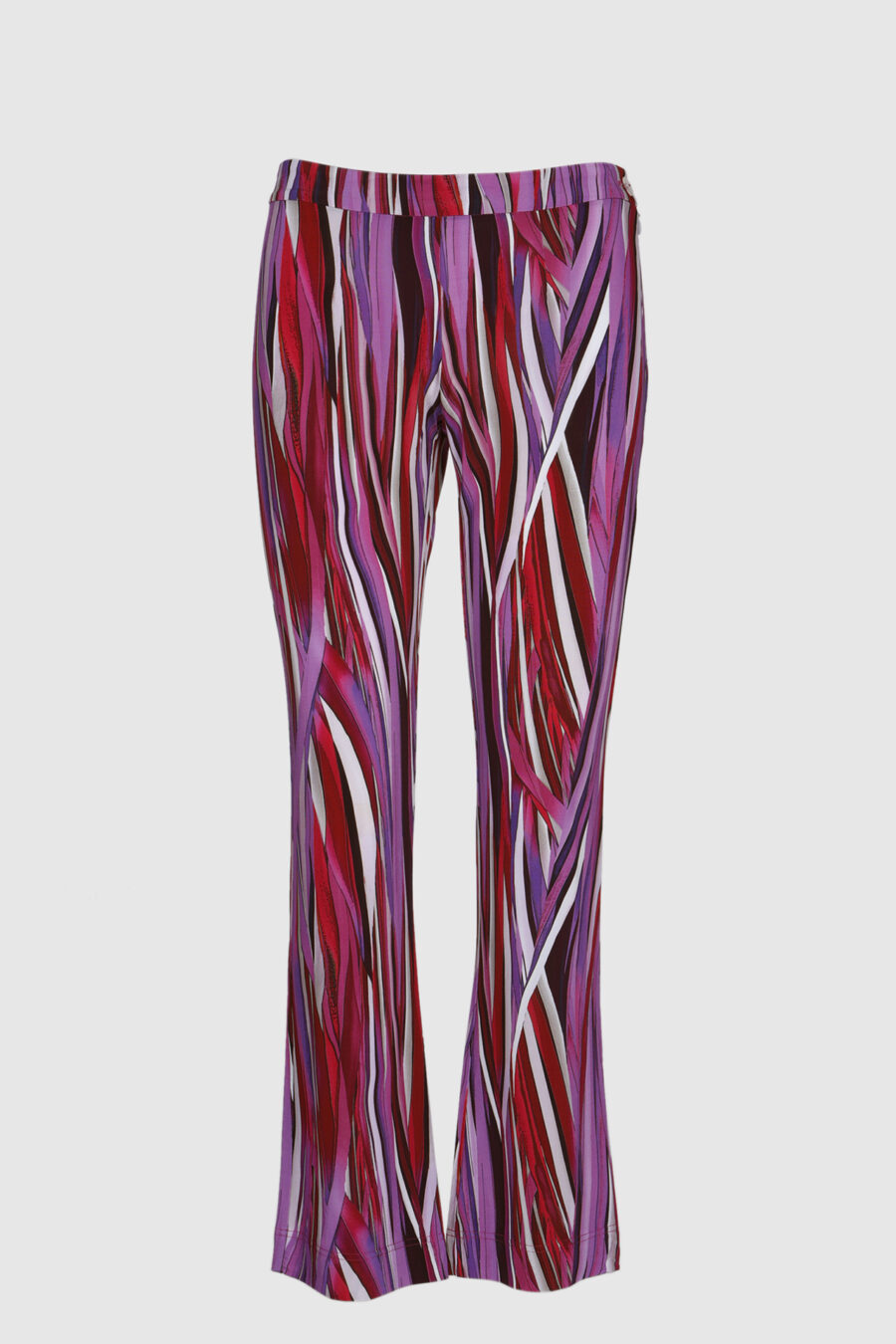 schmale Hose, Viskos, verkürzte Länge , gelb, türkis, grün, lila, rot, blau, grau, Manufaktur Boscana GmbH, Leipzig