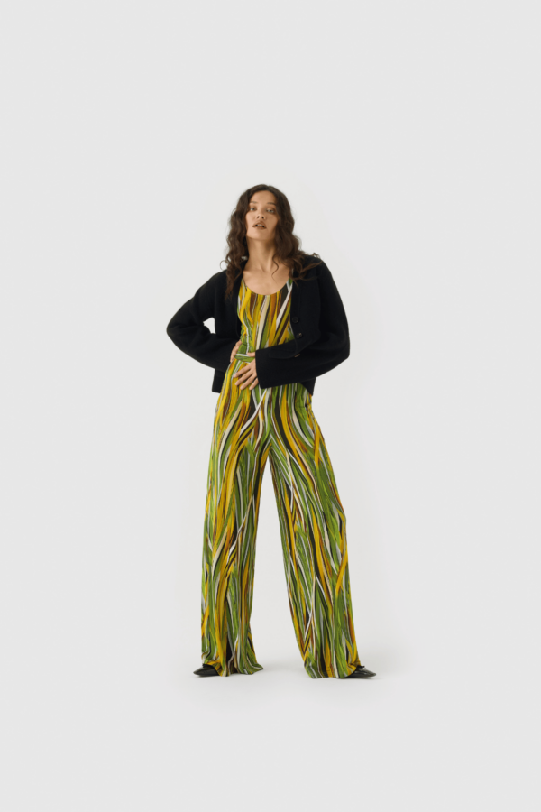 Kaschmir-Strickjacke in Schwarz – Bild 2