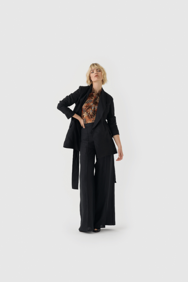 Weite Hose in Schwarz – Eleganz & Komfort für jeden Anlass – Bild 2