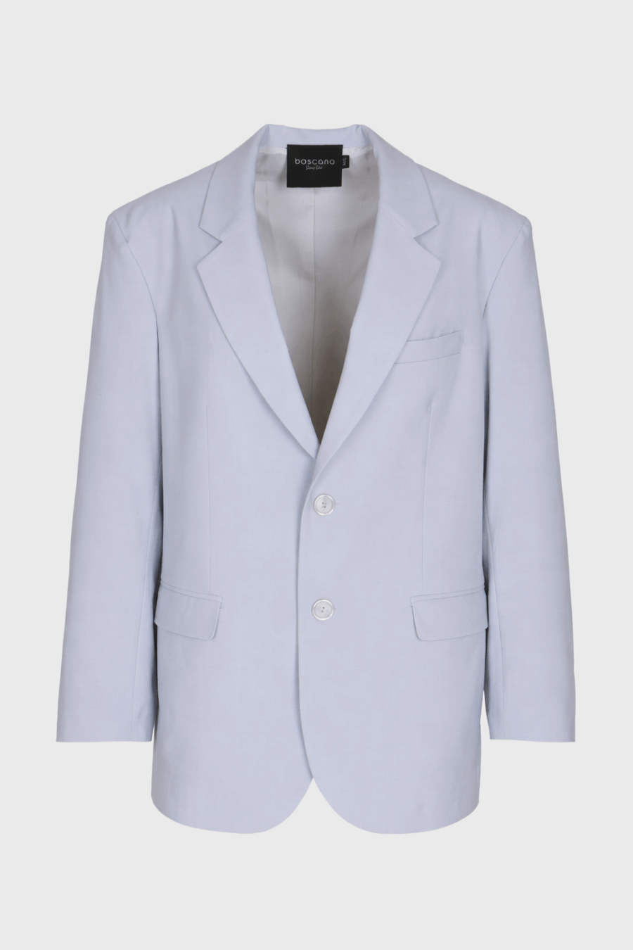 Blazer blau, Hellblau, overzise Blazer, Damenblazer. schurwolle