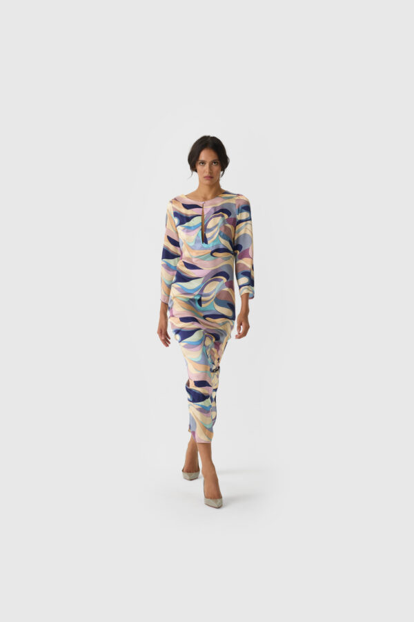 Maxikleid aus reiner Seide – Bild 3