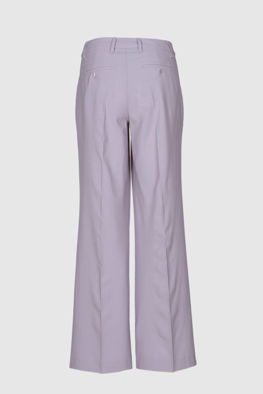Hose, weite Hose, Schurwolle, schwarz, blau, lila