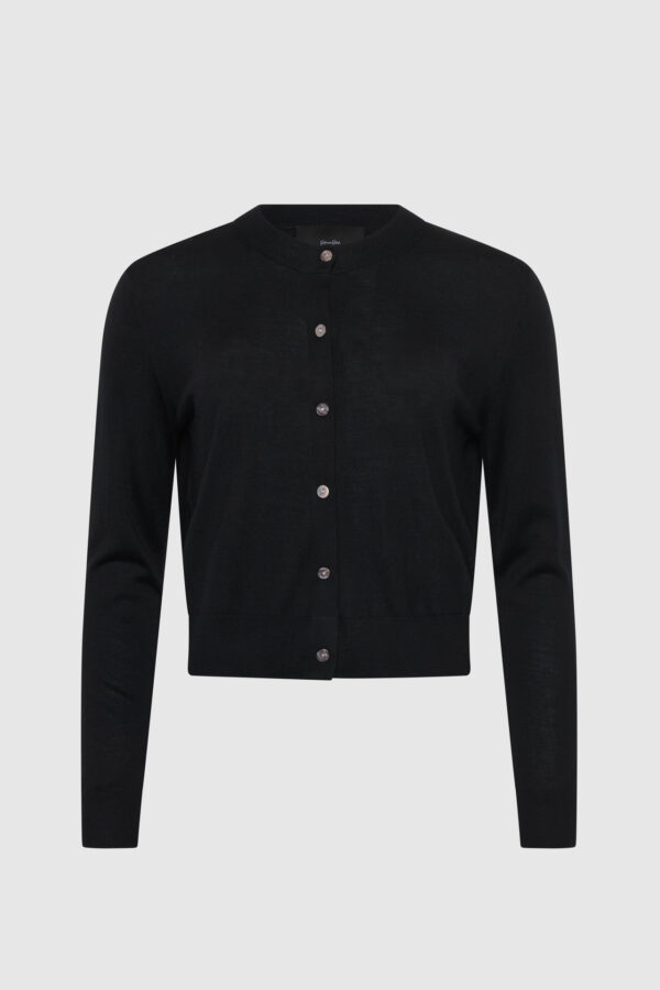Cardigan aus Feiner Merinowolle