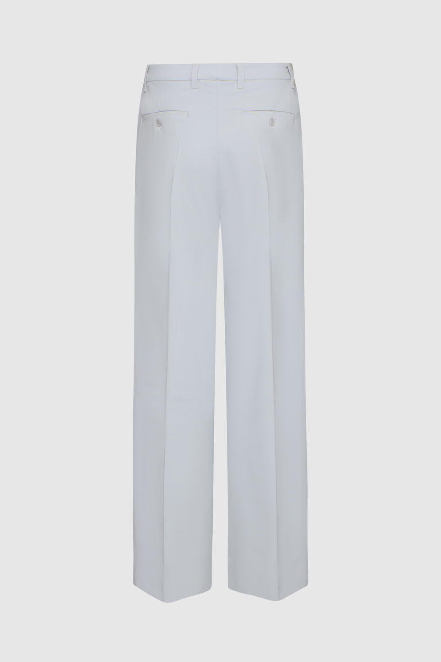 Hose, weite Hose, Schurwolle, schwarz, blau, lila
