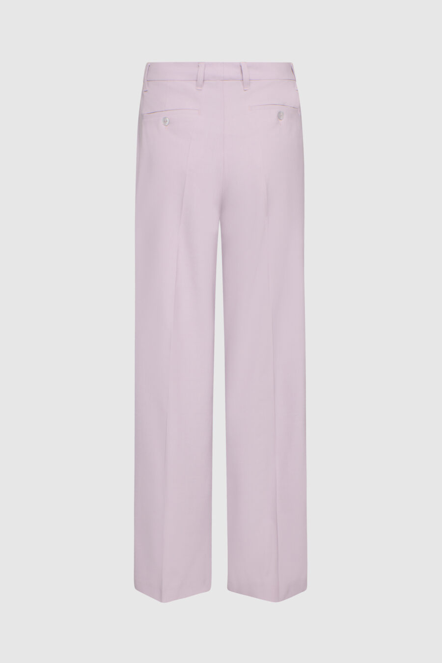 Hose, weite Hose, Schurwolle, schwarz, blau, lila