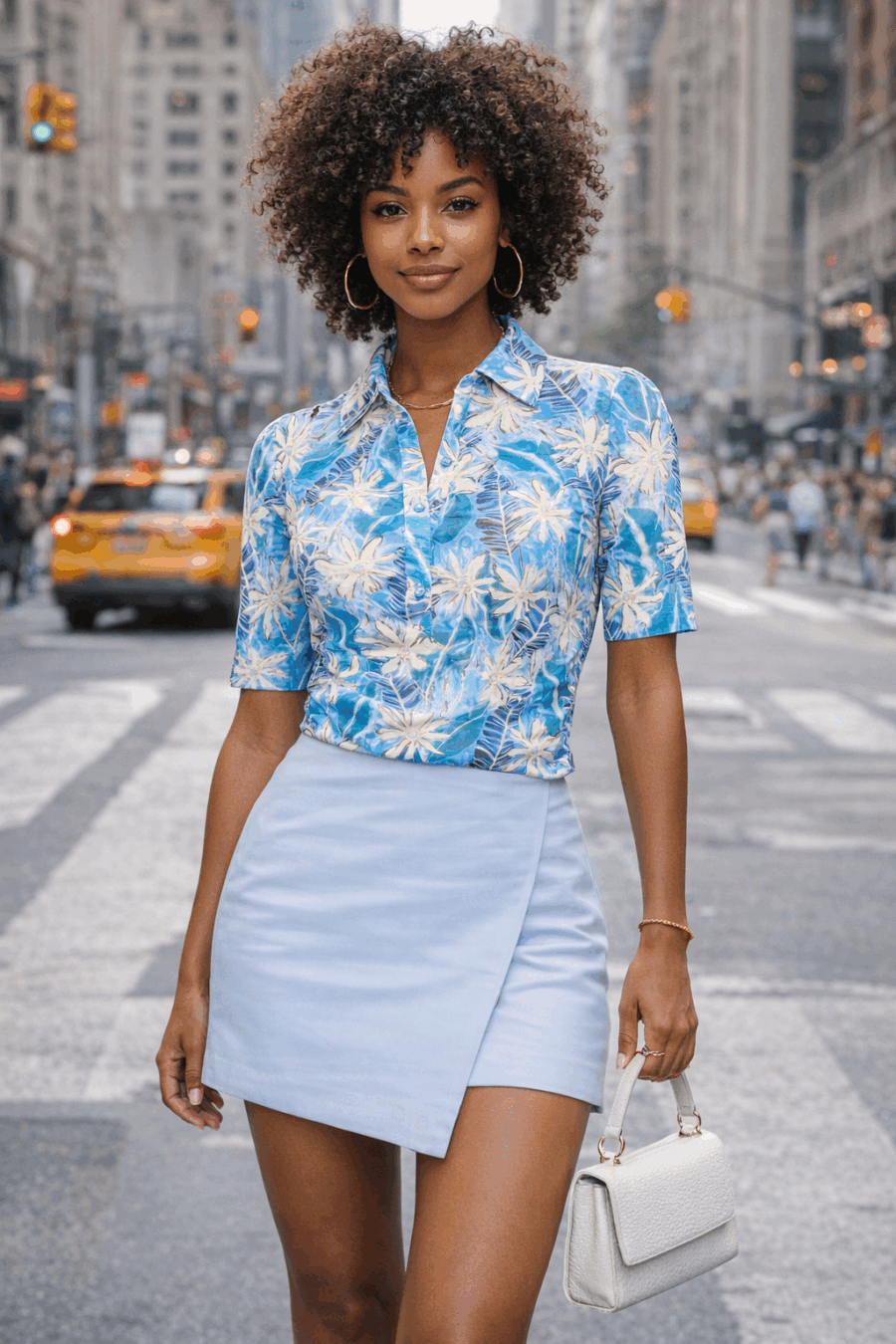 2026_Sommer_Boscana_Blusen_Transparente-Polobluse-in-Blaunuancen_Modelfoto