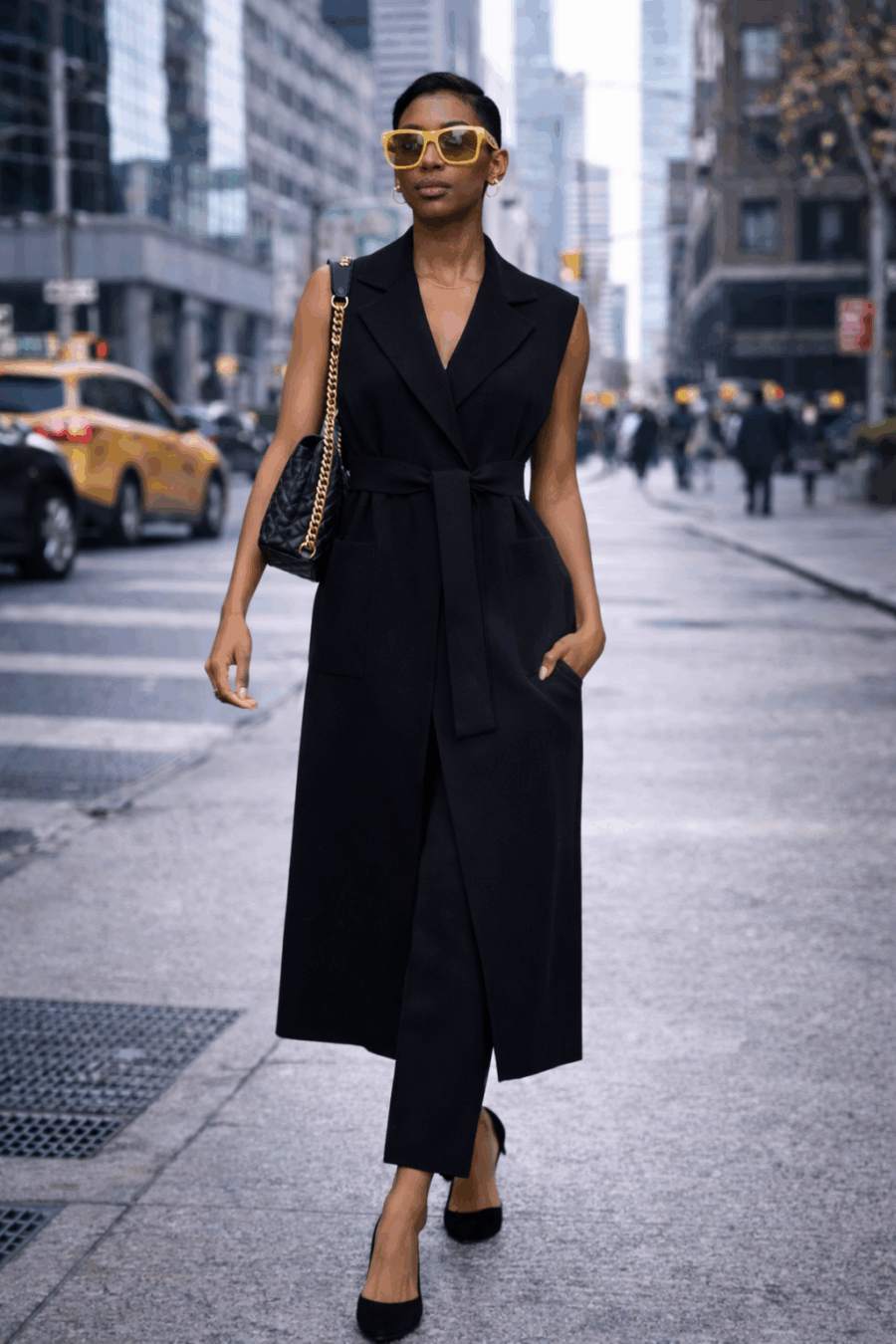 2026_Sommer_Boscana_Westen_Gestrickte-Weste-aus-Merinowolle-in-Schwarz_Modelfoto