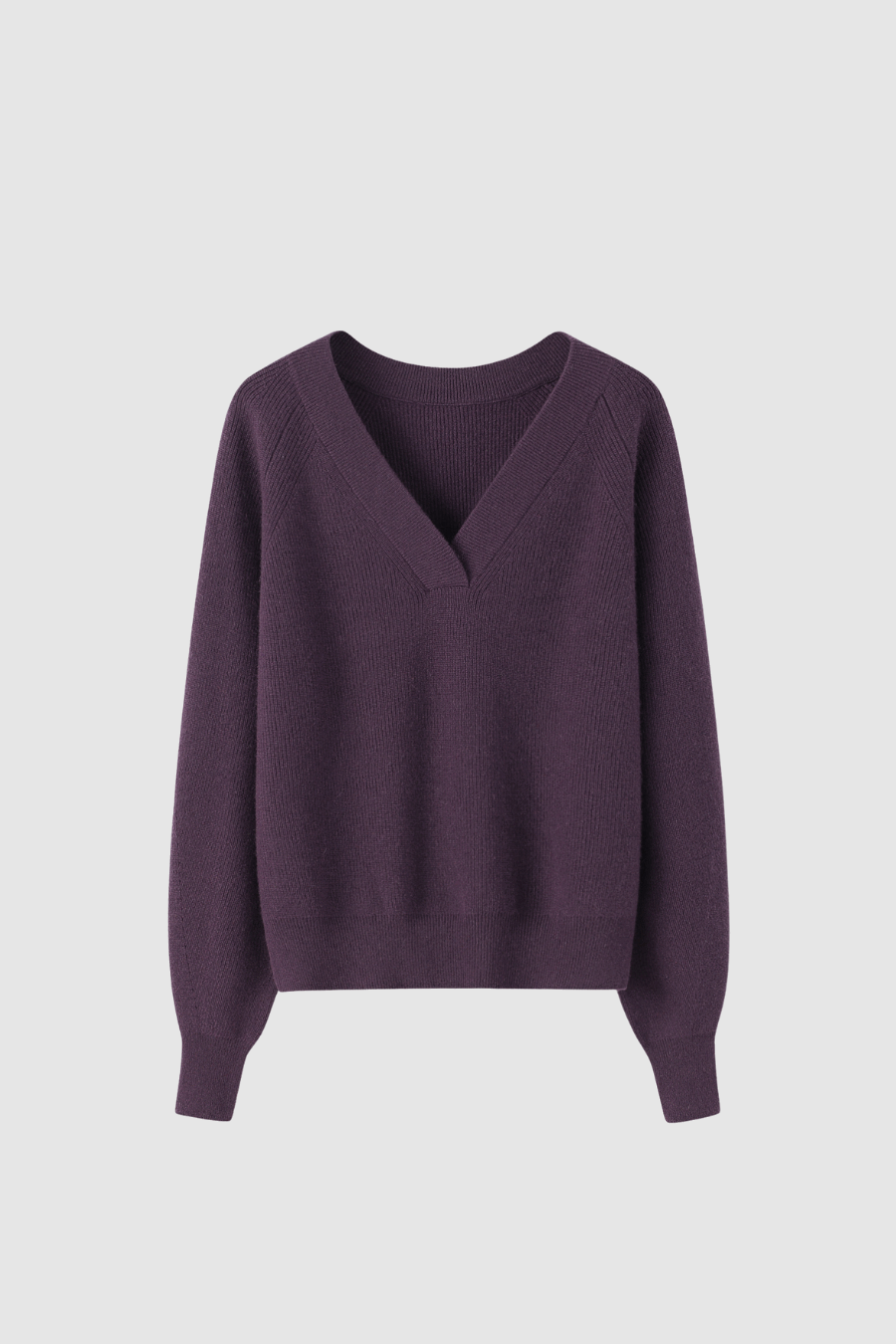 Pullover aus Kaschmir in Lila